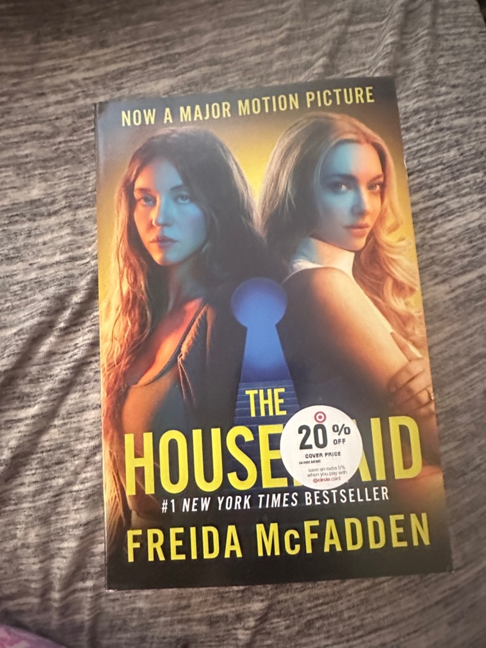 The Housemaid Paperback - Yellow & Blue Cover